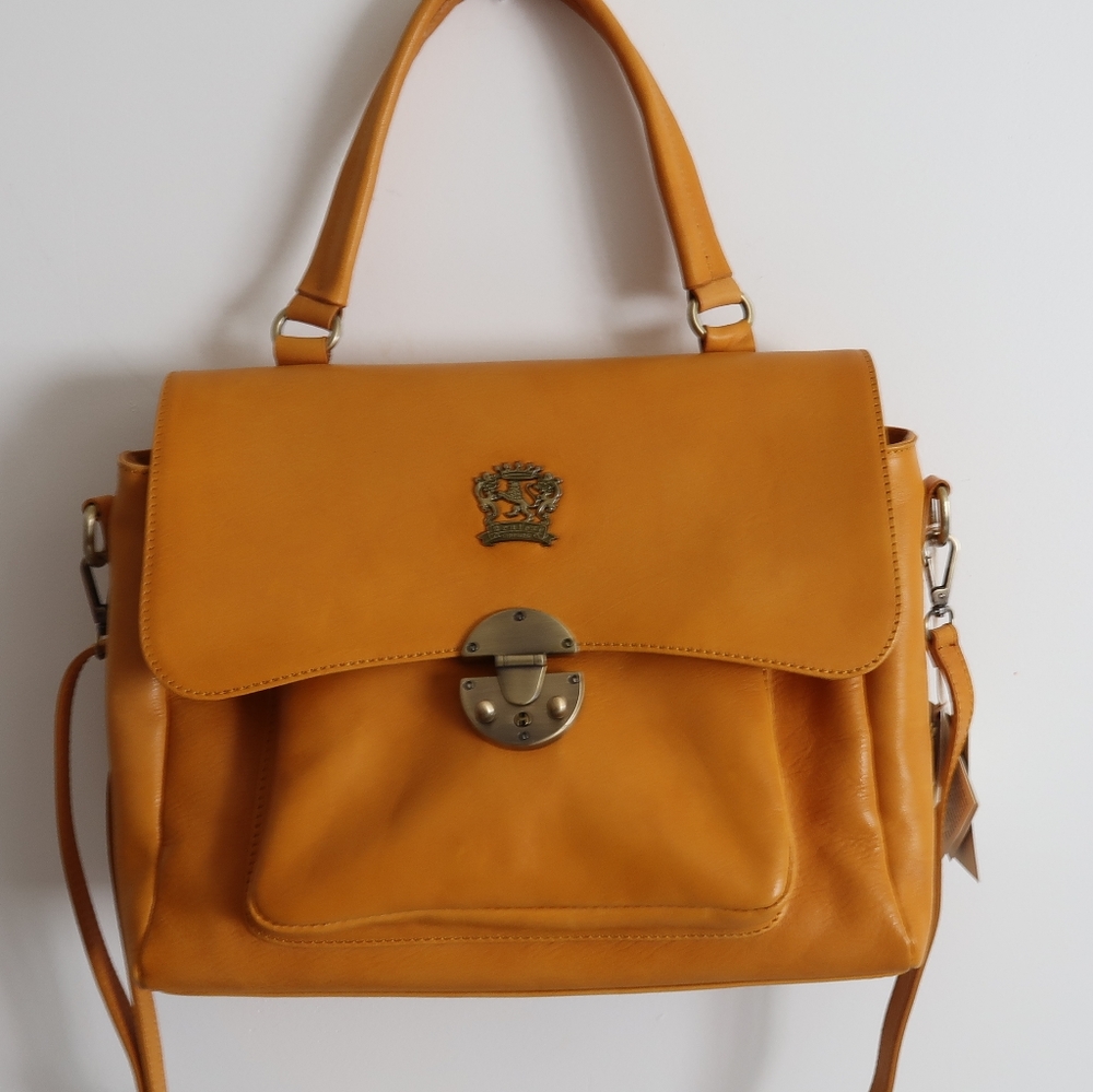 🔥Pratesi Leather Satchel